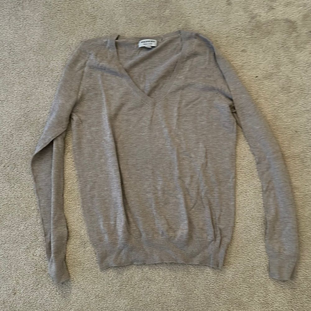 Repeat XS Tan Brown Sweater New